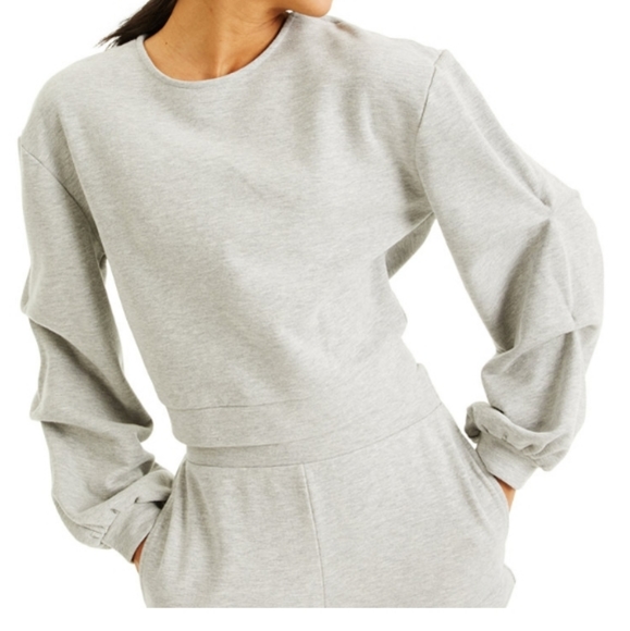 Culpos x INC Women's Gray Rhinestone Cutout-Back - Picture 2 of 2